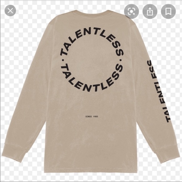 Talentless Long Sleeve. Circle Logo - Picture 1 of 3